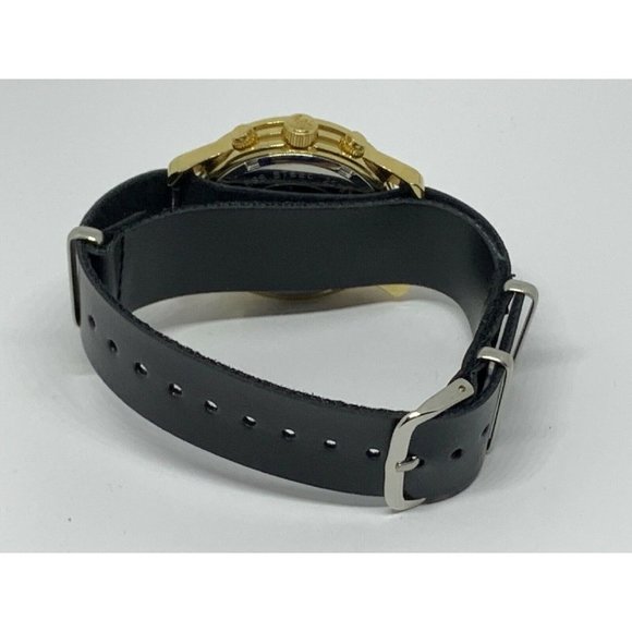 Michael Kors MK5055 Unisex Black Leather Analog Go main image 8